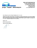 web tasar�m te�ekk�rmektubu